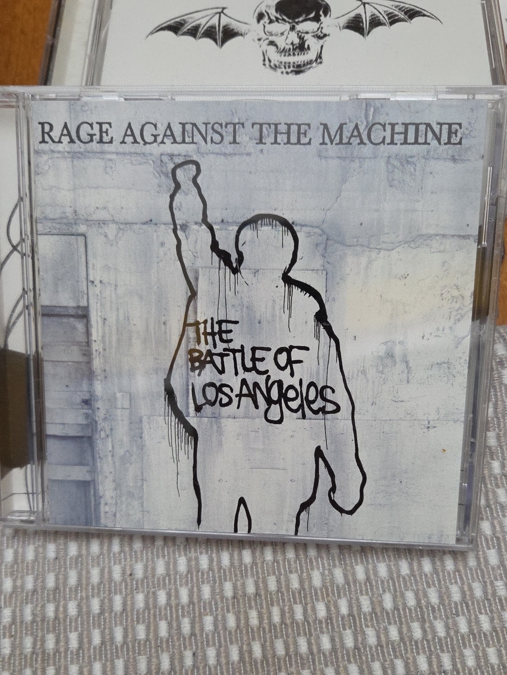Rage Against The Machine - The Battle Of Los Angeles CD (White/Black)